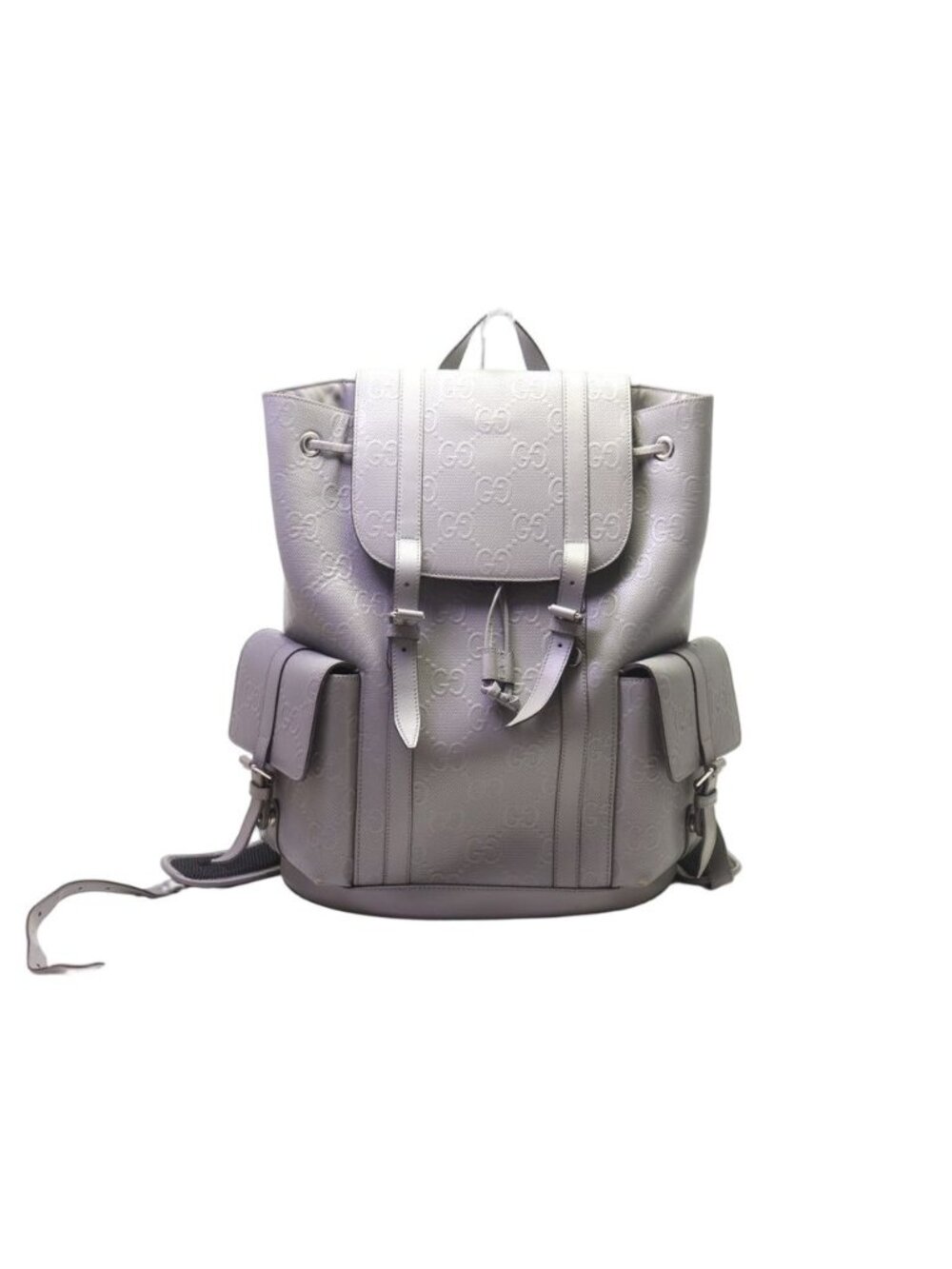 Gucci GG Embossed Leather Backpack